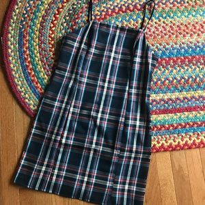 Urban Outfitters Mini Plaid Schoolgirl Dress